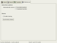 giFToxic - preferences tab