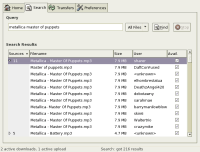 giFToxic - search tab